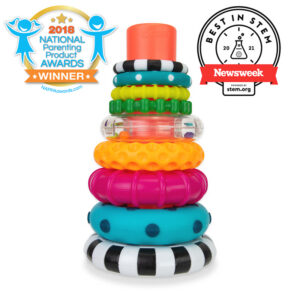 Stacks of Fun with Sassy Baby's Stacks of Circles!